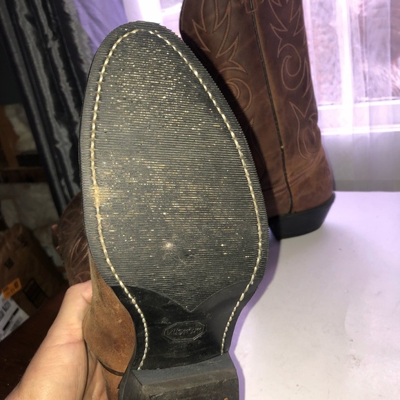 Vibram men’s/ woman’s cowboy boots, embroidered design, Lets ride. - Picture 7 of 16